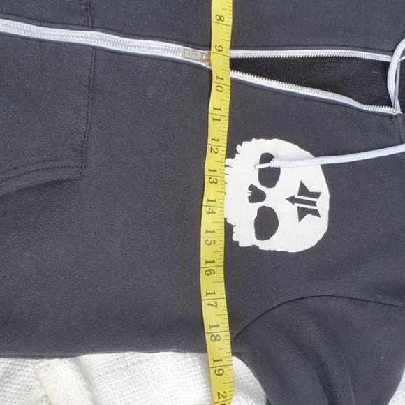 Bella Canvas Skull hoodie M..L - Picture 4 of 8